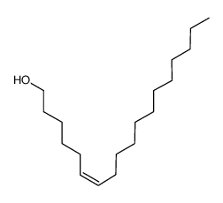 CIS-6-OCTADECEN-1-OL Structure