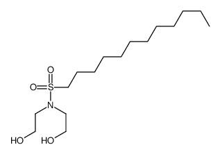 N,N-Bis(2-hydroxyethyl)-1-dodecanesulfonamide结构式