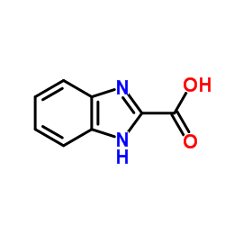 1H-苯并咪唑-2-羧酸结构式