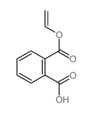 1,2-Benzenedicarboxylic acid, monoethenyl ester, homopolymer Structure