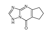 5H-Cyclopenta[d][1,2,4] triazolo[1,5-a]pyrimidin-8-ol,6,7-dihydro- Structure