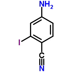 4-Amino-2-iodobenzonitrile Structure