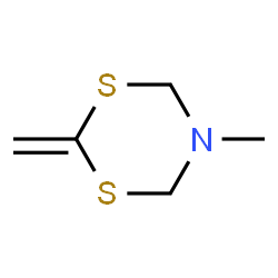 4H-1,3,5-Dithiazine,dihydro-5-methyl-2-methylene-(9CI) picture