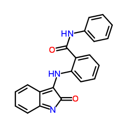 2-[(2-Oxo-2H-indol-3-yl)amino]-N-phenylbenzamide Structure