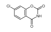 7-chloro-benzo[e][1,3]oxazine-2,4-dione结构式