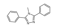 3,5-diphenyl-4-methyl-1,2,4-4H-triazole Structure