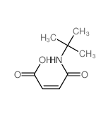 (Z)-3-(tert-butylcarbamoyl)prop-2-enoic acid结构式