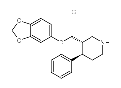 Defluoro Paroxetine, Hydrochloride Structure