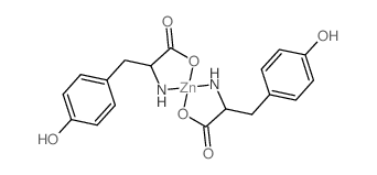 [1-carboxy-2-(4-hydroxyphenyl)ethyl]azanide; zinc(+2) cation picture