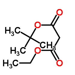 tert-Butyl ethyl malonate Structure