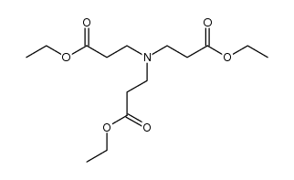 Tris[2-(ethoxycarbonyl)ethyl]amin Structure