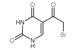 2,4(1H,3H)-Pyrimidinedione,5-(2-bromoacetyl)- Structure