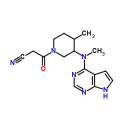 rac-Tofacitinib结构式