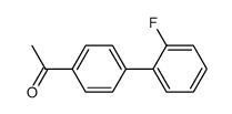 1-(2'-fluoro[1,1'-biphenyl]-4-yl)ethan-1-one结构式