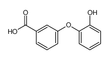 m-(o-Hydroxyphenoxy)benzoic acid结构式