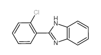 2-(2-氯苯基)-1H-苯并咪唑结构式