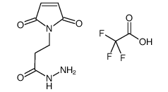 3-马来酰亚胺基丙酰肼三氟乙酸盐结构式