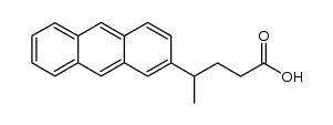 γ-(2-Anthryl)valeriansaeure Structure