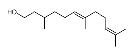3,7,11-trimethyldodeca-6,10-dien-1-ol结构式