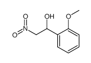 1-(2-methoxy-phenyl)-2-nitro-ethanol结构式