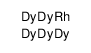 dysprosium,rhodium Structure