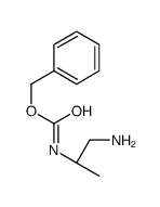 (S)-BENZYL (1-AMINOPROPAN-2-YL)CARBAMATE Structure