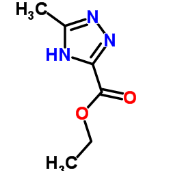 Ethyl 5-methyl-1H-1,2,4-triazole-3-carboxylate Structure