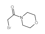 2-Bromo-1-(4-morpholinyl)ethanone Structure