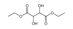 D-(-)-tartaric acid diethyl ester Structure