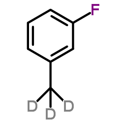 1-Fluoro-3-(2H3)methylbenzene Structure
