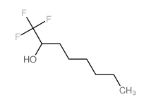 1,1,1-三氟-2-辛醇结构式