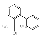 [1,1'-Biphenyl]-2-methanol,a,a-dimethyl- Structure