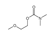 Dimethylcarbamic acid 2-methoxyethyl ester Structure