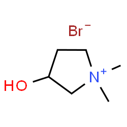 Glycopyrrolate Impurity (1,1-Dimethyl-3-Hydroxy-pyrrolidinium Bromide) Structure
