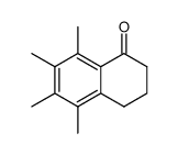 5,6,7,8-Tetramethyl-1,2,3,4-tetrahydronaphthalin-1-on结构式