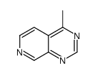 (9CI)-4-甲基吡啶并[3,4-d]嘧啶结构式