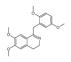 1-(2,5-Dimethoxy-benzyl)-6,7-dimethoxy-3,4-dihydro-isoquinoline Structure