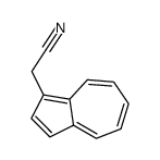 2-azulen-1-ylacetonitrile Structure