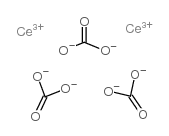 碳酸铈(II)结构式