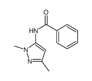 N-(2,5-dimethylpyrazol-3-yl)benzamide Structure