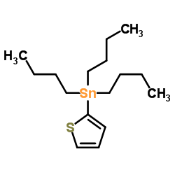 2-三丁基甲锡烷基噻吩结构式