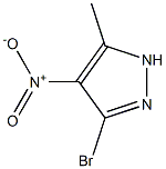 3-bromo-5-methyl-4-nitro-1H-pyrazole Structure