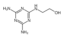 2,4-diamino-6-(2-hydroxyethyl)amino-1,3,5-triazine Structure