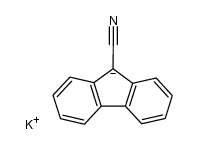 potassium salt of 9-cyanofluorene结构式