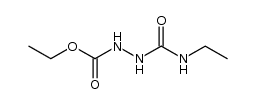 4-Ethyl-1-ethoxycarbonyl-semicarbazid结构式