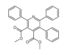 dimethyl 2,5,6-triphenylpyridine-3,4-dicarboxylate结构式