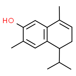 3-Hydroxxy-α-calacorene结构式