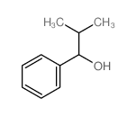 Benzenemethanol, a-(1-methylethyl)- Structure