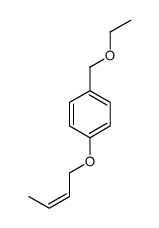 1-but-2-enoxy-4-(ethoxymethyl)benzene Structure