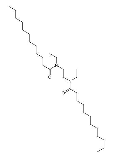 N-[2-[dodecanoyl(ethyl)amino]ethyl]-N-ethyldodecanamide Structure